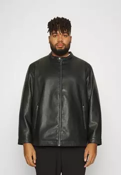 Куртка из синтетической кожи Jack & Jones JJEROCKY CLEAN JACKET, черный