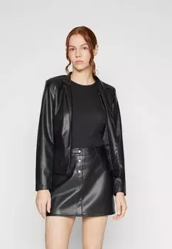 Куртка из синтетической кожи ONLY ONLHEIDI, черный