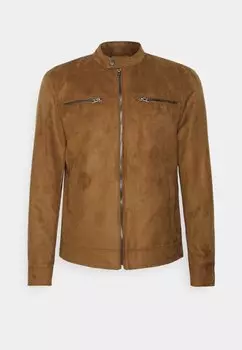 Куртка из синтетической кожи Only & Sons ONSWILLOW JACKET, цвет cognac