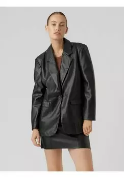 Куртка из синтетической кожи Vero Moda, черный