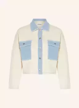 Куртка из смеси материалов Sandro, синий