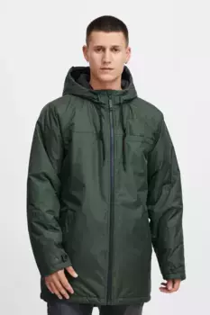 Куртка из смесового флиса "BLEND BHOuterwear", с капюшоном, цвет Deep Forest