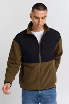 Куртка из смесового флиса "BLEND BHSweatshirt", без капюшона, цвет Coffee Liquer