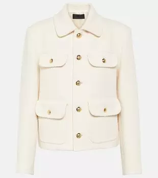 Куртка из смесового хлопка Nili Lotan, белый