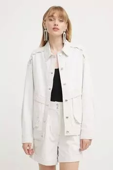 Куртка из смесового льна Iro, бежевый