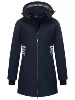 Куртка из софтшелла Arctic Seven "ASGiuliana", со съемным капюшоном, цвет морской волны