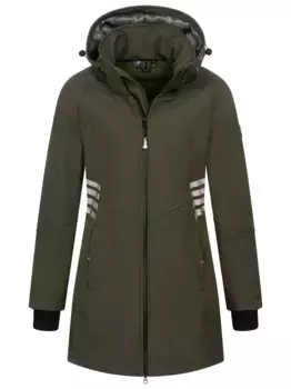 Куртка из софтшелла Arctic Seven "ASGiuliana", со съемным капюшоном, оливковый