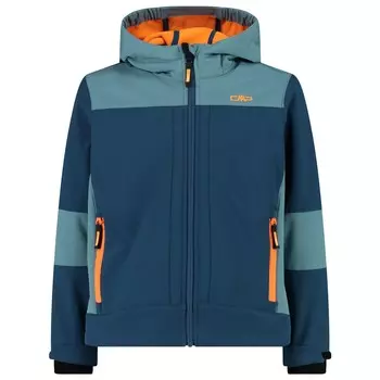 Куртка из софтшелла Cmp Boy's Fix Hood Softshell, цвет Bluesteel
