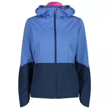 Куртка из софтшелла Cmp Women's Extralight Softshell w/ Fix Hood, цвет Provenza