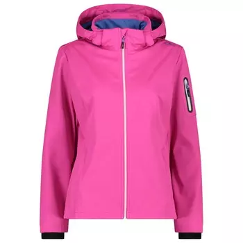 Куртка из софтшелла Cmp Women's Light Softshell Zip Hood, фуксия