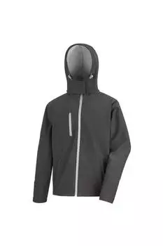 Куртка из софтшелла Core Lite с капюшоном Result, черный