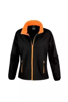 Куртка из софтшелла Core с принтом Result, черный