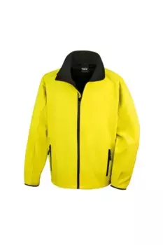 Куртка из софтшелла Core с принтом Result, желтый