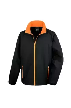 Куртка из софтшелла Core с принтом Result, черный