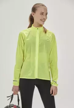 Куртка из софтшелла ENDURANCE "IMMIE W Packable", очень легкая, в небольшой упаковке, желтый