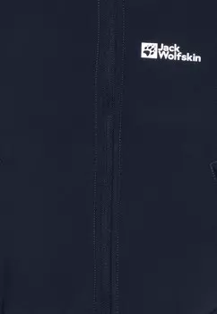 Куртка из софтшелла FOURWINDS KIDS UNISEX Jack Wolfskin, темно-синий