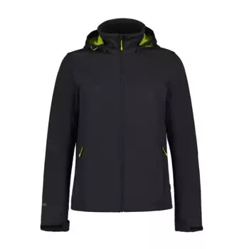 Куртка из софтшелла Icepeak "H SOFTSHELL JACKE BIGGS", с капюшоном, серый