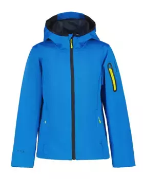 Куртка из софтшелла Icepeak "K SOFTSHELL JACKE KANORADO", с капюшоном, синий