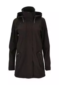 Куртка из софтшелла ISOBEL удобного длинного кроя WHISTLER, цвет Shale Mud