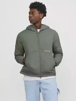 Куртка из софтшелла Jack & Jones "JORVESTERBRO INSULATED HOOD JACKET SN", цвет Laurel Wreat