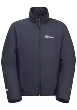 Куртка из софтшелла Jack Wolfskin "SOLYD INS JACKET K", с капюшоном, синий