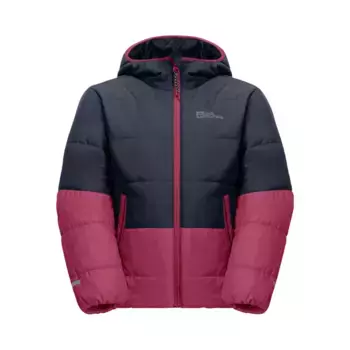 Куртка из софтшелла Jack Wolfskin "TWO HILLS INS JACKET K", с капюшоном, фуксия