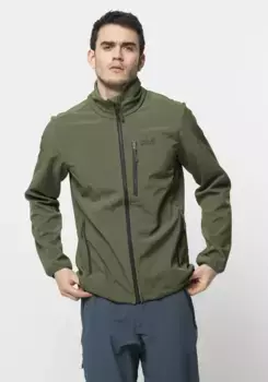 Куртка из софтшелла Jack Wolfskin "WHIRLWIND MEN", зеленый