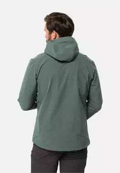 Куртка из софтшелла KAMMWEG M Jack Wolfskin, светло-зеленый