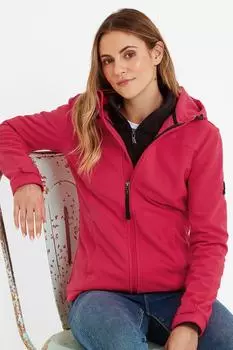 Куртка из софтшелла 'Keld' с капюшоном TOG24, розовый