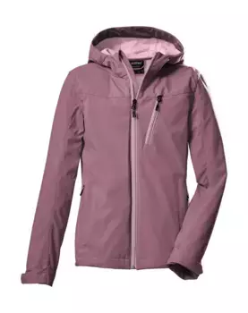 Куртка из софтшелла Killtec "KOS 235 GRLS SFTSHLL JCKT", розовый