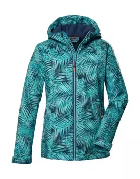 Куртка из софтшелла Killtec "KOS 346 GRLS SFTSHLL JCKT", зеленый