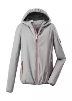 Куртка из софтшелла Killtec "Trin WMN SOFTSHELL JCKT", серый