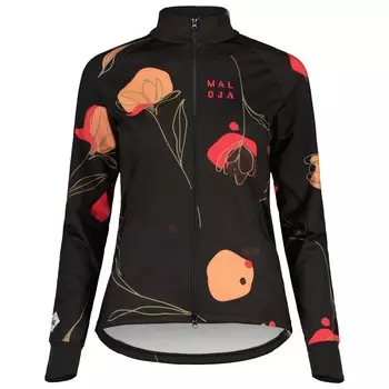 Куртка из софтшелла Maloja Women's SedicaM, цвет Moonless Alpflower