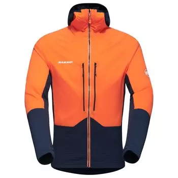 Куртка из софтшелла Mammut Eiger Nordwand Midlayer Hybrid Hooded, цвет Arumita/Night
