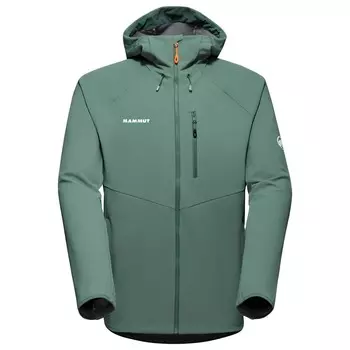 Куртка из софтшелла Mammut Ultimate Comfort SO Hooded, цвет Dark Jade