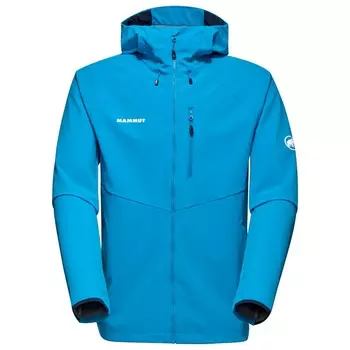 Куртка из софтшелла Mammut Ultimate Comfort SO Hooded, цвет Glacier Blue