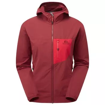 Куртка из софтшелла Mountain Equipment Women's Echo Hooded, цвет Tibetan Red/Capsicum