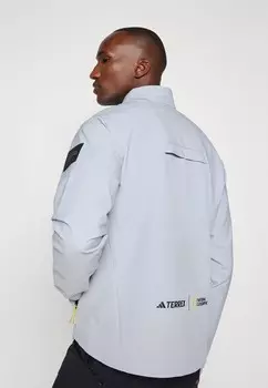 Куртка из софтшелла NATIONAL GEOGRAPHIC JACKET adidas, серебристый