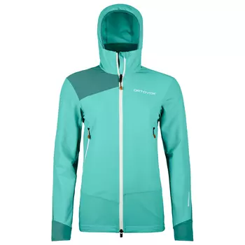 Куртка из софтшелла Ortovox Women's Pala Hooded, цвет Aquatic Ice