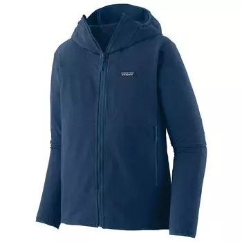 Куртка из софтшелла Patagonia R1 Techface Hoody, цвет Tidepool Blue