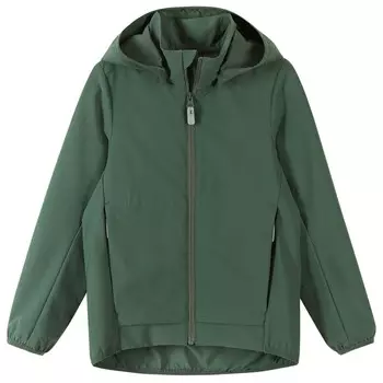 Куртка из софтшелла Reima Kid's Turvaisa, цвет Thyme Green