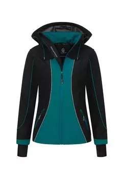 Куртка из софтшелла Rock Creek, темно-бирюзовый