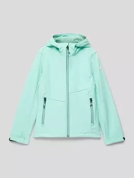Куртка из софтшелла с лейблом Killtec, светло-бирюзовый