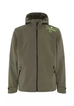 Куртка из софтшелла с логотипом CHIEMSEE, цвет Dusty Olive