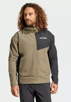 Куртка из софтшелла TERREX MULTI SOFTSHELL adidas, оливковый