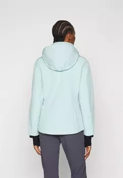 Куртка из софтшелла WOMAN JACKET ZIP HOOD CMP, синий