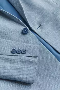 Куртка из структурированной ткани H&M, синий