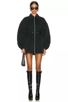 Куртка из технического габардина на молнии Helsa, черный