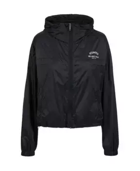 Куртка из технического нейлона с капюшоном Iceberg, черный
