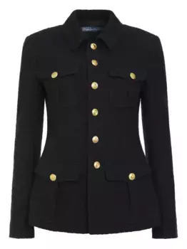 Куртка из ткани букле POLO RALPH LAUREN, синий